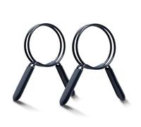 POWERTEC 2-1/2 Inch Double Loop Hose Clamps for Dust Collection Hose and Dryer Vent Hose, Quick Release Spring Clamps for Dust Collector and Dust Collection Fittings, 2 Pack (70390)