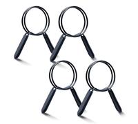 POWERTEC 2-1/2 Inch Double Loop Hose Clamps for Dust Collection Hose and Dryer Vent Hose, Quick Release Spring Clamps for Dust Collector and Dust Collection Fittings, 4 Pack (70390-P2V)