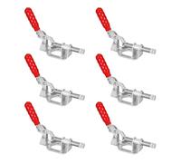 POWERTEC 20304-P6 Push/Pull Quick-Release Toggle Clamp 302FM - 300 lbs Holding Capacity, 6 PK