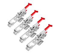 POWERTEC 20341-P2 Heavy Duty Adjustable Latch-Action U Bolt Self-Lock Toggle Clamp, 700 lbs Capacity, 431, 4 PK