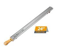 POWERTEC 24 Inch Circular Saw Guide/Straight Edge Guide for Router Tool, Jigsaw, Circular Saw and Drill Press, Saw Guide for Cutting Plywood and Routing Dado Slots for Woodworking, 1 Pack (71705)