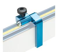 POWERTEC 3" Fence Flip Stop for Table Saw, Miter Saw, and Drill Press, T Track Accessories for Woodworking, 1PK (71367V)