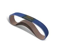 POWERTEC 424206Z-6 2" x 42" 60 Grit Zirconia Sanding Belts, 6PK