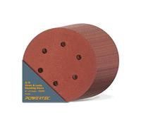 PowerTec 45208 6 Hole Hook and Loop Sanding Disc, 6-Inch, Premium Aluminum