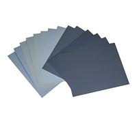 POWERTEC 471002V 9" by 11" Wet Dry Sandpaper, Assorted Grit, 2 of Each 800/1000/1200/1500/2000/2500/3000-14 PK