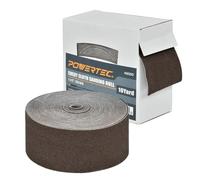 POWERTEC 49000 120 Grit Emery Cloth Sanding Paper Roll, 1-1/2-Inch x 10 Yards