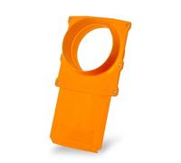 POWERTEC 6 Inch Blast Gate, Anti-Clog & Easy-Clearing Blast Gate for Dust Collector & Dust Collection Fittings, 1PK (70385)