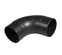 POWERTEC 70105V 4-Inch Elbow Dust Hose Connector, Black