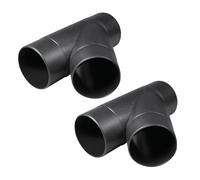 POWERTEC 70106-P2V 4-Inch Y-Fitting Dust Collection Hose Connector, 2 PK