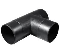 POWERTEC 70107 4-Inch T-Fitting (Plastic) for Dust Collection Hose