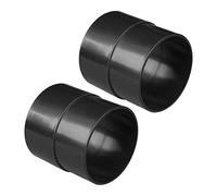 POWERTEC 70125 4 Inch 70125-P2 Port Adapter Pipe, Quick Connect Hose Coupler Workshop Dust Collection Fittings, 2 Pack