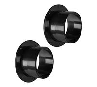 PowerTec 70126-P2 Inlet Flange, 4 Inch OD Dust Collection Ducting Connector, 2 PK