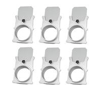 POWERTEC 70135-P6V 4-Inch Aluminum Blast Gate for Dust Collector/Vacuum Fittings, 6 PK