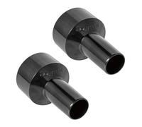PowerTec 70140-P2 2-1/2" to 1-1/4" Hose Reducer, 2 PK, Black