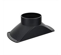 POWERTEC 70150V Rectangular Dust Hood for 4 in. OD Attachment, for Woodworking Dust Collection Hose and Fittings