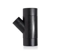 POWERTEC 70190V 4-Inch by 2-1/2-Inch Y-Fitting Dust Collection Hose Connector, 1 PK