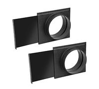 POWERTEC 70279-P2 6-Inch Blast Gate for Vacuum/Dust Collector, 2 PK