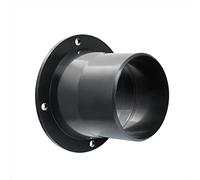 PowerTec 70298 Dust Port Inlet Flange, 2.5-Inch OD Opening for Flexible Hose
