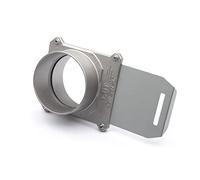 POWERTEC 70326 Blast Gate 4 Inch, w/Anti Clog and Air Leak Seal for Dust Collection