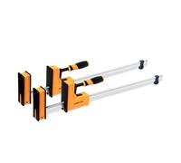 POWERTEC 71368V 24-Inch Woodworking Parallel Clamps | Jaw Bar Clamp Spreader Tool, 2PK