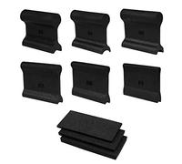 POWERTEC 71441 Flexible Contour Sanding Grips Set w/ 3 Flexible Foam Pads and 6 Profile Grips for Sanding Convex and Concave Profiles