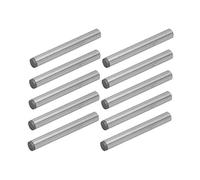 POWERTEC 71476 Hardened Steel Dowel Pins 1/4 Inch | Heat Treated and Precisely Shaped for Accurate Alignment - 10 Pack