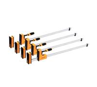 POWERTEC 71602-P2 Woodworking Parallel Clamps 40-Inch | Jaw Bar Clamp Spreader Tool | 4PK