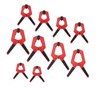 POWERTEC 71625V Heavy Duty Spring Clamp Set from 2" - 4" | 10 Clamps w/ 4 Assorted Sizes