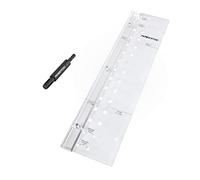POWERTEC 71653 Shelf Pin Drilling Jig with 1/4" Self Centering Bit