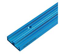 POWERTEC 71665 36" Double-Cut Profile Universal T-Track with Predrilled Mounting Holes, Laser Engraved Center Scale - Dual Purpose Track for Woodworking, Drill Press Table, Table Saw Sled & Workbench