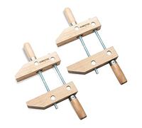POWERTEC 71839 Wooden Handscrew Clamp- 12 Inch | Hand Screw Clamps for Woodworking, 2 PK