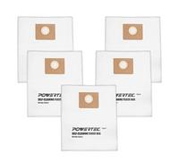 POWERTEC 75041 Fleece Filter Bags for Fein Turbo 1&2 I 9-20-27 & 9-20-28, 5PK