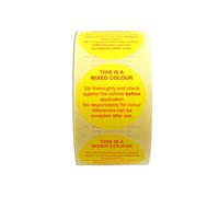 PowerTec 91413 Colour Disclaimer Labels