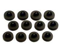 PowerTec 92274 Auto Door Lock Covers 12pc, Schwarz