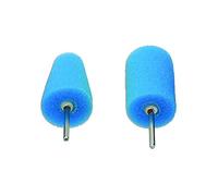 PowerTec 92560 Polishing Sponge Wheels (Blue, Fine) 2pc