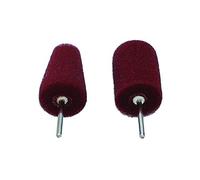 PowerTec 92561 Polishing Sponge Wheels (Red, Extra Fine) 2pc