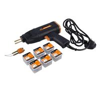 PowerTec 92769 Mains Powered Hot Stapler Kit with Assorted Staples - 240V