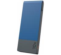 Powertec - External battery 10000 mAh - Batterie externe 10000 mAh - Blue Blue one size