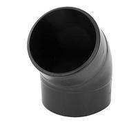 POWERTEC FBA 70182 2-1/2" 45 Degree Elbow, Black