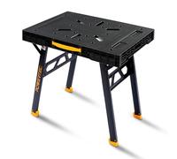 POWERTEC Portable Folding Worktable - Heavy-Duty Workbench with 33.5" x 24" Surface, 1650 lbs Load Capacity - Compact, Foldable Table for Woodworking, DIY, Garage & Jobsite Use (UT1014)