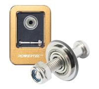 POWERTEC PRO Tungsten Carbide Scoring Wheel - 22mm Tile Cutting Wheel with Screw for Manual Tile Cutters, Porcelain, Ceramic & Glass Tile (72088)