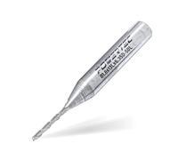 POWERTEC Tungsten Carbide Upcut Spiral Router Bit, 1/4" Shank, 1/16" Cutting Diameter, 1/2" Cutting Length, Carbide End Mill CNC Router Bits for Woodworking, Metal Cutting (73037)