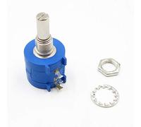 POWERTOOL Potentiometer Pot 3590S-2-104L 100K Ohm Rotary Wirewound Multiturn Adjustable Resistor Linear Lin Liner Taper(Pack of 1)