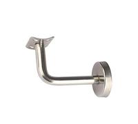 POWERTOOL Stair Rail Holder, 1pc Stainless Bannister Support Solid Banister Rail Bracket for Stairs, Guardrails and Handrails（60 * 80mm）