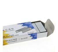 POWERTOOL Standard Staples 26/8 Door Shaped Staples Metal Universal Nail for Woodworking Decoration Book Stapler and etc (3000PCS)