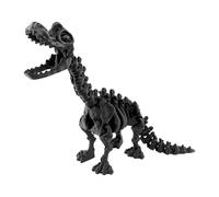 PowerTRC 3D Printed Skeleton Brachiosaurus - Prehistoric Collectible Articulating Dinosaur 3D Figurine Desk Decoration for Teens and Adults, Made in USA