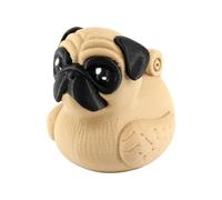 PowerTRC Pug Duck Figurine - Duck for 4x4 Ducking, Fun Car Dashboard Accessory, Unique Pug Gifts, Ducks for Cars - 3D Printed in USA