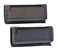 PowerTrust 2Pcs Battery Storage Case Bag for LP-E6 EN-EL15 NP-FW50 NP-F550 DSLR Camera Batteries and AA AAA Battery
