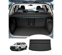 Powerty Cargo Cover for 2022 2023 2024 2025 Volkswagen VW Taos Accessories Trunk Cover Trunk Shielding Shade Cargo Luggage Cover Black (Can Withstand The Load)