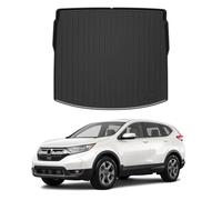 Powerty Compatible with Cargo Liner Honda CRV 2017-2022 CR-V Cargo Deck in Upper Position All Weather Rear Trunk Mat Upgraded Material
